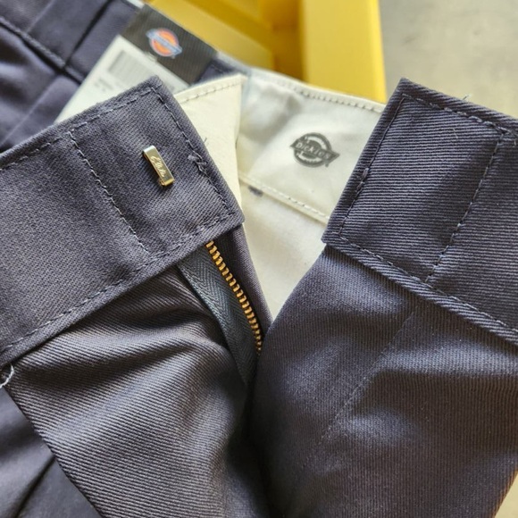 💙👖💙Dickies Men's Loose Fit Double Knee Twill Work Pants - Dark Navy - Size 32x30 - Picture 3 of 13